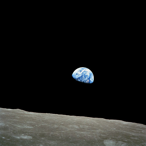 NASA-Foto AS8-14-2383; Earthrise