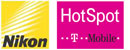 Logo Nikon + T-Mobile Hotspot