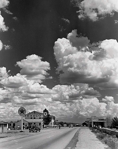 Route 66, Arizona, 1953; Foto Andreas Feininger, LIFE Magazine © Time Inc.