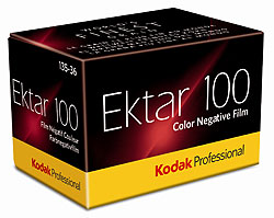 Packungsfoto Professional Ektar 100 von Kodak