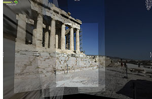 Screenshot Photosynth, Parthenon