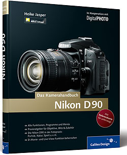 Titelabbildung Nikon D90. Das Kamerahandbuch