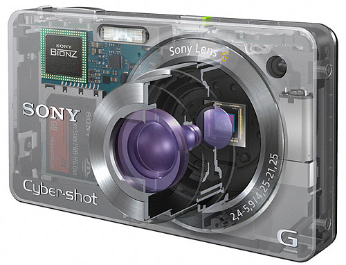 Phantombild der Cyber-shot DSC-WX1 von Sony