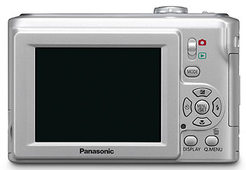 Foto der Rückseite der Lumix DMC-LS85 von Panasonic