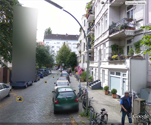 Screenshot Street View in HH