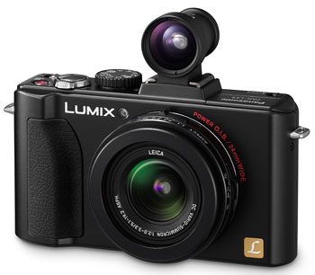 Foto der Lumix LX5 von Panasonic