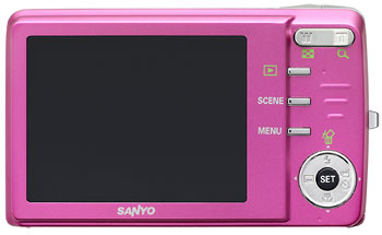 Foto der Rückseite der X1220 von Sanyo