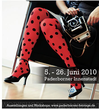 Plakat Paderborner Fototage 2010; Foto Sigrid Urban
