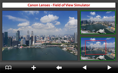 Screenshot CanonSGLens