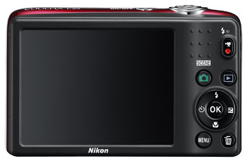 Foto der Rückseite der Coolpix L25 von Nikon