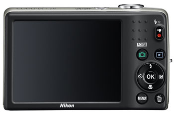 Foto der Rückseite der Coolpix L26 von Nikon