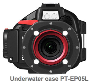 Foto vom Unterwassergehäuse PT-EP05L von Olympus