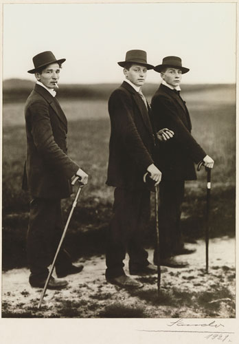 Foto August Sander: Jungbauern, 1914