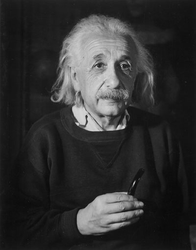 Foto Trude Fleischmann: Albert Einstein, Physiker, New Jersey 1954