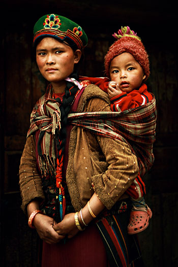 Foto Artem Zhushman, Madonna aus Nepal