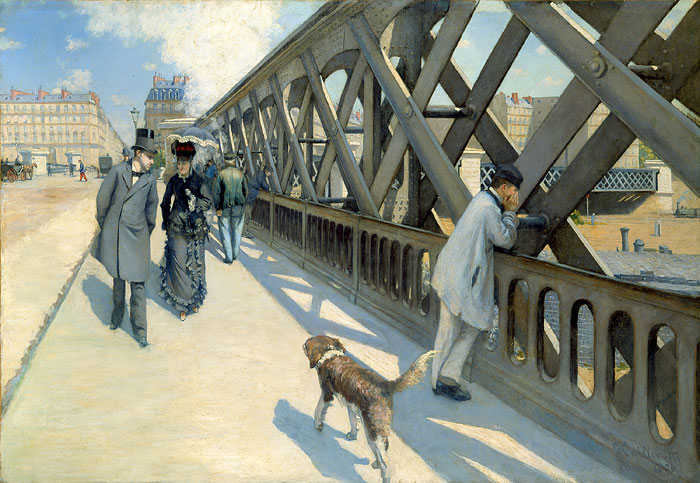 Gustave Caillebotte, Pont de l'Europe, 1876 (Le Pont de l'Europe)