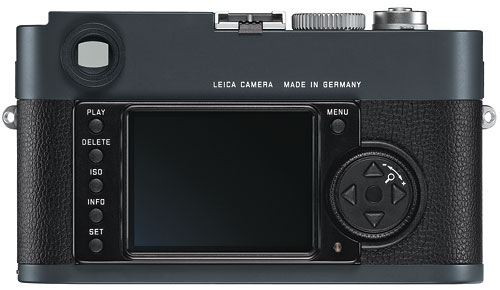 Foto der Rückseite der Leica M-E