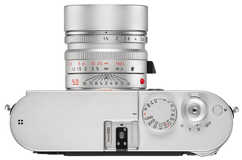 Foto der Oberseite der Leica M