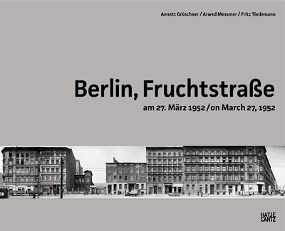 Titel Berlin, Fruchtstraße am 27. März 1952 / on March 27, 1952
