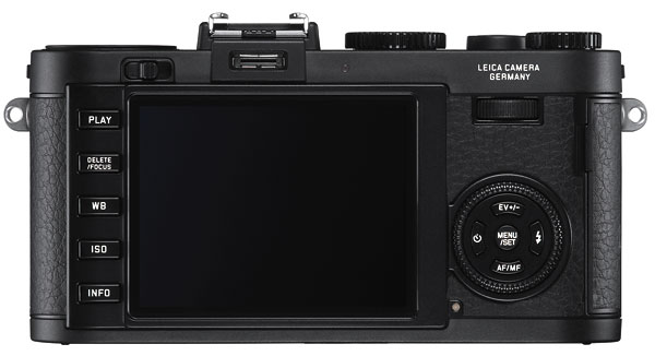 Foto der Rückseite der Leica X2