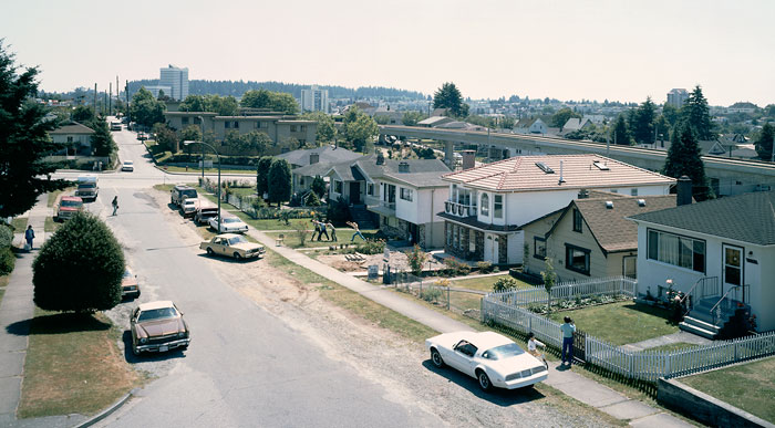 Foto Jeff Wall, An Eviction, 1988 /2004