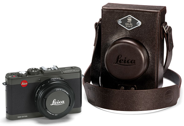 Foto Leica D-Lux 6 „Edition by G-Star RAW“ und Tasche
