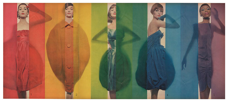 Foto Erwin Blumenfeld, Race for Colors, publiziert in Look, 15. Oktober 1958