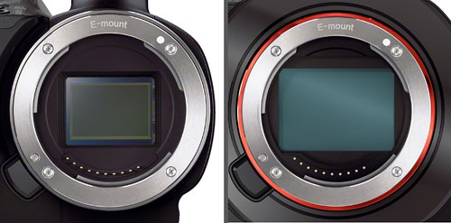 Sensorvergleich NEX-VG30 / NEX-VG900