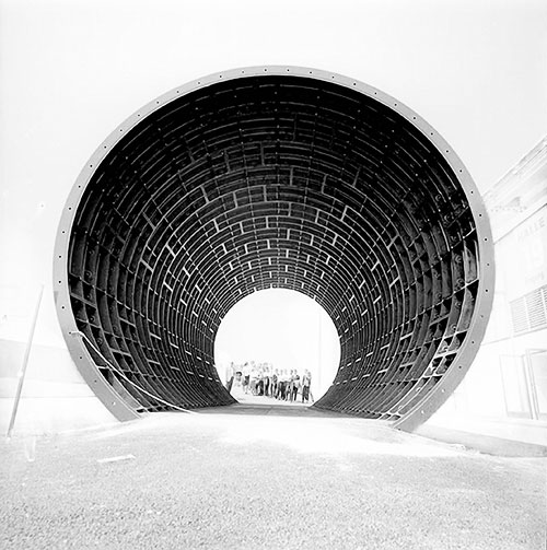 Foto Robert Häusser, Röhre, U-Bahnbau