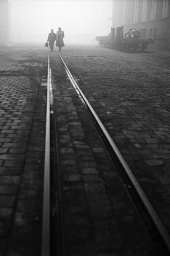 Foto Hans Rudolf Uthoff, Werksbahngleise , Bochum, 1960