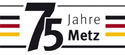 Logo 75 Jahre Metz