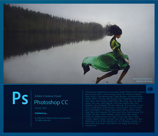Screen Photoshop CC (Release 2014)