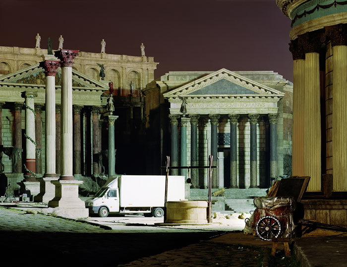 Foto Alfred Seiland, Rome, Filmset, Cinecittà-Studios, Rom, Italien, 2006