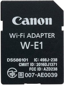 Canon: WLAN-Adapter W-E1