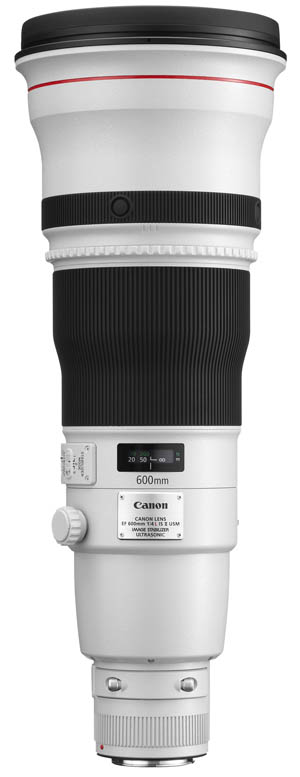 Zukünftiges Canon EF 4,0/600 L IS II USM
