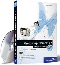 Titelabbildung Photoshop Elements 7 für digitale Fotos