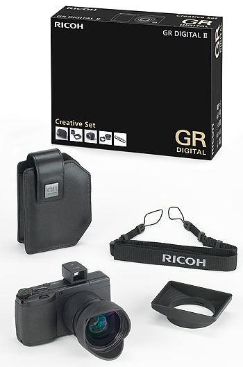Foto des GR Digital II Creative Sets von Ricoh
