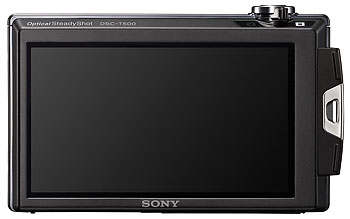 Foto der Rückseite der Sony Cyber-shot DSC-T500