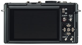 Foto der Rückseite der D-LUX 4 von Leica