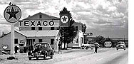 Ausschnitt Route 66, Arizona, 1953; Foto Andreas Feininger, LIFE Magazine © Time Inc.