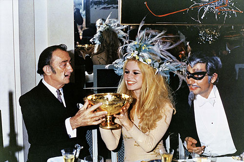 Salvador Dalí, Brigitte Bardot und Gunter Sachs