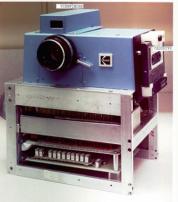 Foto des Digitalkamera-Prototypen