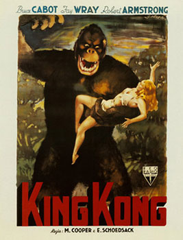 Filmplakat, King Kong, 1933