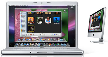 Foto eines MacBook Pro und eines iMac - Back to my Mac