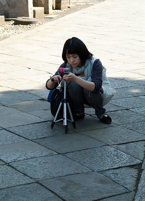 Japanische Fotostudentin? - Foto Dr. Martina Mettner