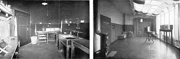Foto der Klubräume in der Schildgasse 26; 1907