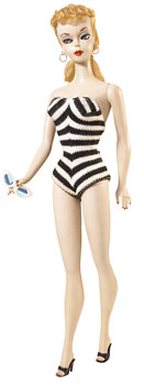 Foto einer Barbie von 1959
