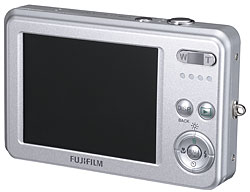 Foto der Rückseite FinePix J20 von Fujifilm