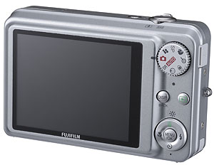 Foto der Rückseite FinePix J210 von Fujifilm