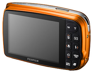 Foto der Rückseite der FinePix Z30 von Fujifilm